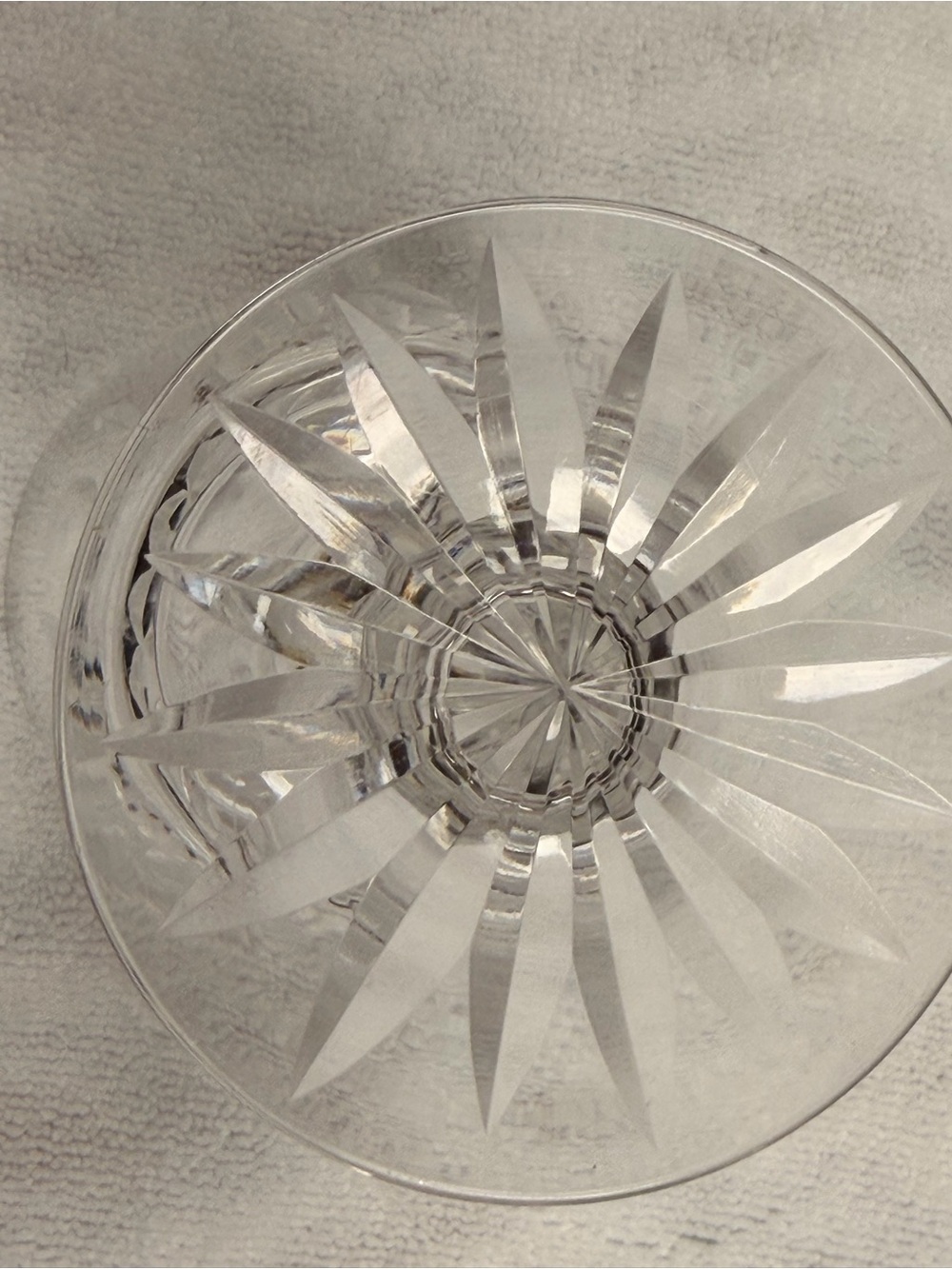 Waterford Vintage Crystal Wine Goblets Clear Crystal Stemware (Set of 4) - Picture 9 of 16